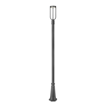 Z-Lite 10" Leland 1 Light Outdoor Post Mounted Fixture image 1