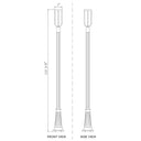 Z-Lite 10" Leland 1 Light Outdoor Post Mounted Fixture image 7