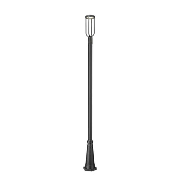 Z-Lite 10" Leland 1 Light Outdoor Post Mounted Fixture image