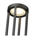 Z-Lite 10" Leland Glass 1 Light Outdoor Post Mounted Fixture image 3