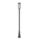 Z-Lite 10" Leland Glass 1 Light Outdoor Post Mounted Fixture image 4