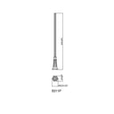 Z-Lite 10" Outdoor Post image 1