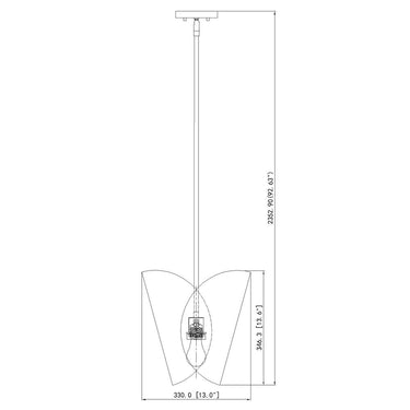 Z-Lite 10" Salone 1 Light Pendant image 14