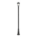 Z-Lite 10" Talbot 1 Light Outdoor Post Mounted Fixture image 2