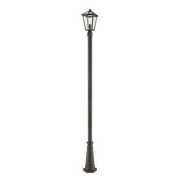 Z-Lite 10" Talbot 1 Light Outdoor Post Mounted Fixture image 5