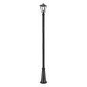 Z-Lite 10" Talbot 1 Light Outdoor Post Mounted Fixture image