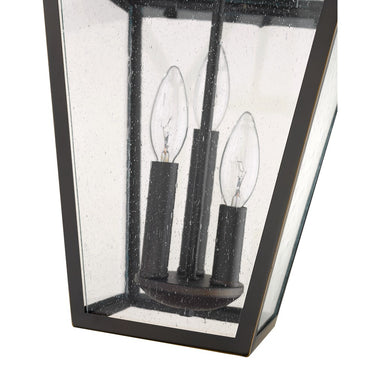 Z-Lite 10" Talbot 3 Light Outdoor Chain Mount Ceiling Fixture image 7