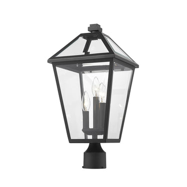 Z-Lite 10" Talbot 3 Light Outdoor Post Mount Fixture image 1