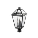 Z-Lite 10" Talbot 3 Light Outdoor Post Mount Fixture image 2