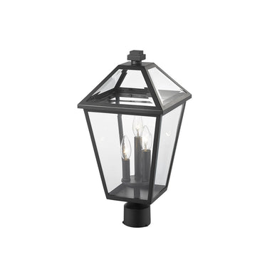 Z-Lite 10" Talbot 3 Light Outdoor Post Mount Fixture image 2