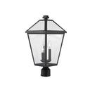 Z-Lite 10" Talbot 3 Light Outdoor Post Mount Fixture image 3