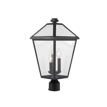 Z-Lite 10" Talbot 3 Light Outdoor Post Mount Fixture image 3