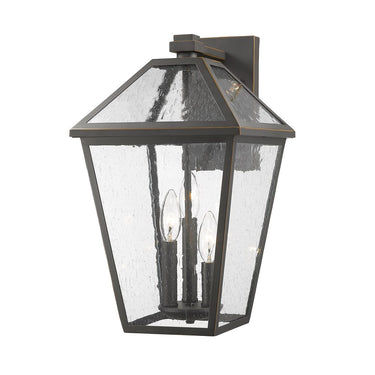 Z-Lite 10" Talbot 3 Light Outdoor Wall image 1