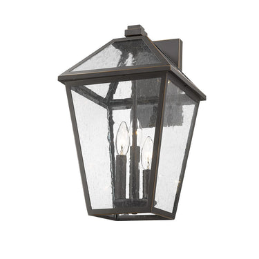 Z-Lite 10" Talbot 3 Light Outdoor Wall image 5