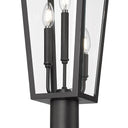 Z-Lite 100.5" High Gannon 3 Light Outdoor Post Mount Fixture image 3