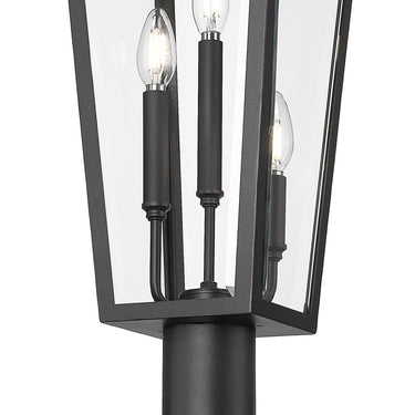 Z-Lite 100.5" High Gannon 3 Light Outdoor Post Mount Fixture image 3