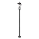 Z-Lite 100.5" High Gannon 3 Light Outdoor Post Mount Fixture image 4