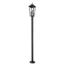 Z-Lite 100.5" High Gannon 3 Light Outdoor Post Mounted Fixture image 1