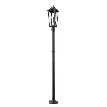 Z-Lite 100.5" High Gannon 3 Light Outdoor Post Mounted Fixture image 1