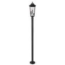 Z-Lite 100.5" High Gannon 3 Light Outdoor Post Mounted Fixture image 2