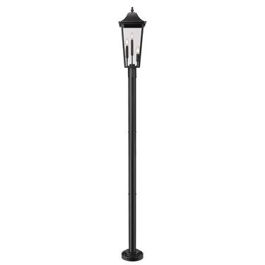 Z-Lite 100.5" High Gannon 3 Light Outdoor Post Mounted Fixture image 2