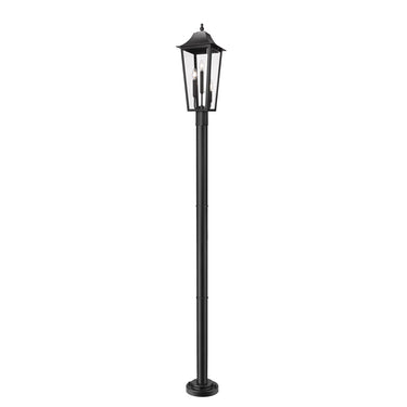 Z-Lite 100.5" High Gannon 3 Light Outdoor Post Mounted Fixture image