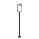 Z-Lite 104.25" High Luttrel 1 Light Outdoor Post Mounted Fixture image 2