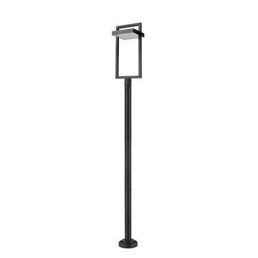 Z-Lite 104.25" High Luttrel 1 Light Outdoor Post Mounted Fixture image 2