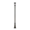 Z-Lite 108.5" High Jordan 1 Light Outdoor Post Mounted Fixture image 1