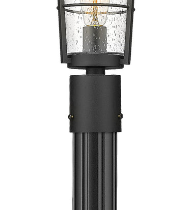 Z-Lite 109.25" High Helix 1 Light Outdoor Post Mounted Fixture image 3