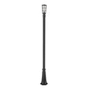 Z-Lite 109.25" High Helix 1 Light Outdoor Post Mounted Fixture image 4