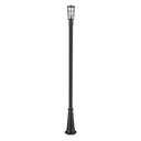 Z-Lite 109.25" High Helix 1 Light Outdoor Post Mounted Fixture image