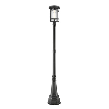 Z-Lite 109.5" High Jordan 1 Light Outdoor Post Mounted Fixture image