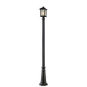Z-Lite 109.75" High Holbrook 1 Light Outdoor Post Mounted Fixture image