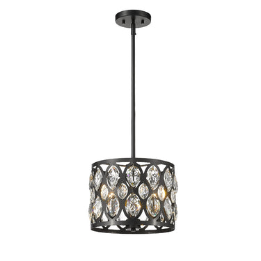 Z-Lite 11.25" Dealey 3 Light Chandelier image 1