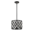 Z-Lite 11.25" Dealey 3 Light Chandelier image 4