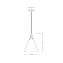 Z-Lite 11.5" Harper 1 Light Pendant image 21