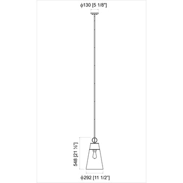 Z-Lite 11.5" Wentworth 1 Light Pendant image 35