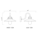 Z-Lite 11.75" High RLM 1 Light Outdoor Wall image 7