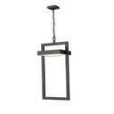 Z-Lite 11.75" Luttrel 1 Light Outdoor Chain Mount Ceiling Fixture image 2