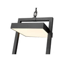 Z-Lite 11.75" Luttrel 1 Light Outdoor Chain Mount Ceiling Fixture image 3