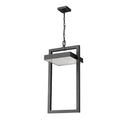 Z-Lite 11.75" Luttrel 1 Light Outdoor Chain Mount Ceiling Fixture image 4