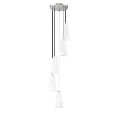 Z-Lite 11" High Farrell 5 Light Chandelier image 12