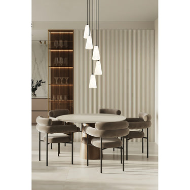 Z-Lite 11" High Farrell 5 Light Chandelier image 19