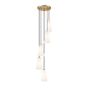 Z-Lite 11" High Farrell 5 Light Chandelier image 2