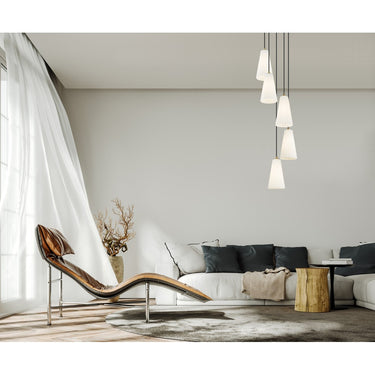 Z-Lite 11" High Farrell 5 Light Chandelier image 20
