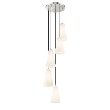 Z-Lite 11" High Farrell 5 Light Chandelier image 6
