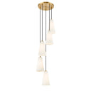 Z-Lite 11" High Farrell 5 Light Chandelier image 8