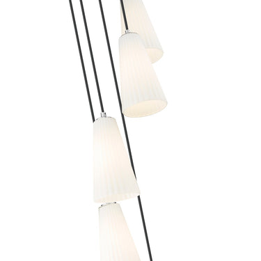 Z-Lite 11" High Farrell 5 Light Chandelier image 9