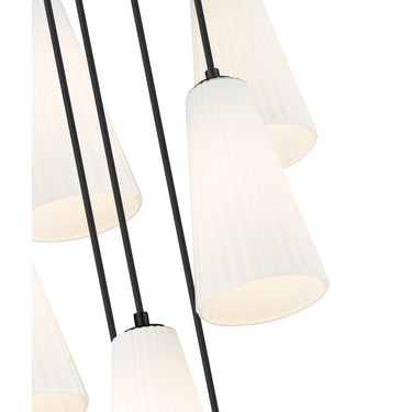 Z-Lite 11" High Farrell 7 Light Chandelier image 10